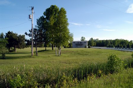 Bay Drive-In Theatre - This Apartment Is On The Old Foundation Of The Projection Booth (newer photo)